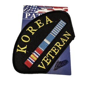 U.S. Army Korea VETERAN embroidered Iron On Patch hat jacket Vests Insignia